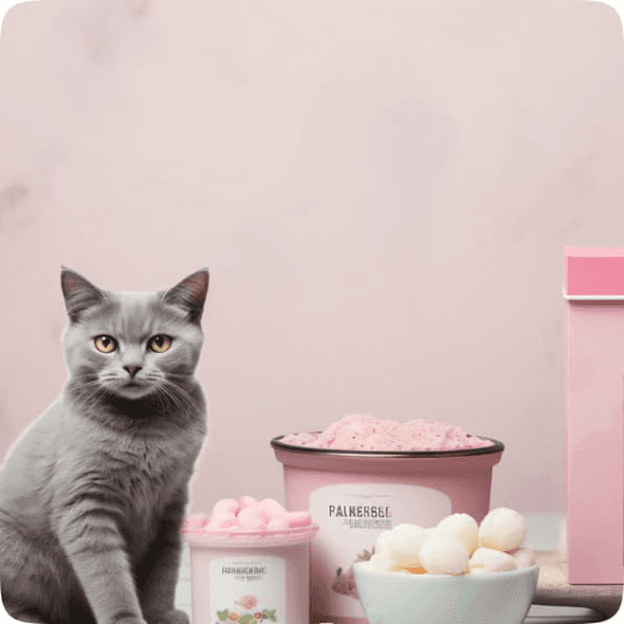 Cat food mockup